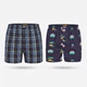 Трусы-шорты 2 шт. для мужчины Happy Shorts LIDL HS-1134 XL Комбинированный - изображение 1