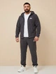 Флісовий чоловічий костюм (фліс полар) 1051, графіт, р.XL-2XL - зображення 1