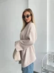 Кардиган ворсистий з ангори, бежевий, 42-46 (One size) (2508BT) - изображение 4