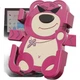 Держатель для телефона Dipuer Strawberry Bear для электровелосипеда, крепление для телефона для велоспорта, противоударный кронштейн для крепления телефона на мотоцикл, скутер или велосипед, в стиле руля. - изображение 3