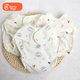 Багаторазові трусики для підгузків Babyprints S (2.5-10 кг), 3 шт, на липучці, 2 сині й 1 жовті - зображення 2