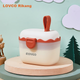 Контейнер для сухой смеси Rikang 380 мл Beige (RK-N6022) - изображение 11