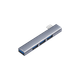 Розширювальний док-станційний спліттер Isky Type-C на USB 3.0, сумісний з 4-портовим USB-хабом, USB-хабом-адаптером для ноутбука - зображення 4