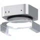 Підставка Haibeisi для Mac mini M4/M4 Pro настільна підтримка охолодження стійка з алюмінієвого сплаву металеві аксесуари - изображение 2