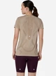 Спортивна футболка для бігу жіноча ASICS Road Seamless SS Top 2012D292-200 L Бежева (4573690001658) - зображення 2