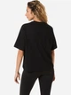 Футболка хлопковая женская ASICS Spiral Embroidery Relaxed Tee 2032D381-001 L Черная (4571633453281) - изображение 2