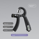 Регулируемый тренажер для укрепления хвата Keep Adjustable Counting Grip Strengthener для тренировки рук, реабилитационный мяч для запястья для мужчин, тренировка рук для детей, черный. - зображення 4