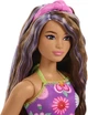 Lalka Mattel Barbie Fashionistas Fioletowy strój w kwiatki JJN57 (194735339990) - obraz 5