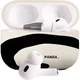 Чехол Yingkaida для Apple AirPods Pro 3 [Panda White] — защитный чехол для беспроводных Bluetooth-наушников, нескользящий, креативный, ударопрочный, прозрачный, мягкий, для хранения. - изображение 3