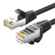 Патч-корд Choseal Cat 7 экранированный 10 Гбит/с 10 м Черный (QJ7101BK) - изображение 4