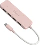 Hub USB J5create JCH341E USB-C 10Gbps to 4 x USB-A Misty Rose (JCH341ER-N) - obraz 1