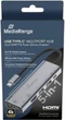 Hub USB MediaRange USB Type-C 5-in-1 Multiport Hub Silver (MRCS511) - obraz 2