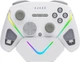 Бездротовий геймпад із зарядною станцією Ajazz GP100S 2.4G/BT/USB RGB White (GP100S-W) - зображення 4