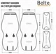 Накидки на сиденье beltex new york (перед+зад) ромб черные - изображение 10