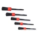 Кисти 5шт для химчистки, детейлинга Intertool - изображение 2