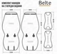 Накидки на сидіння beltex chicago (перед+зад) чорні - зображення 9