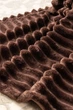 Плед шарпей королевский Home Textiles Brown 200*230 см покрывало на кровать диван коричневое - изображение 3