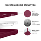 Чохол силіконовий Silicone Case Full Size для iPhone 17 Air протиударний з мікрофіброю всередині Maroon MC-12036 - зображення 2