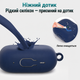 Чехол силиконовый Silicone Case с микрофиброй для Airpods Pro 2 защитный с амортизирующими свойствами 54.Atrovirens MC-10342 - изображение 8