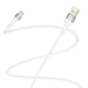 Кабель USB YOKI EXTRA YK-EX11 Micro 3A 1.2m с защитой от изломов быстрая зарядка белый - изображение 3