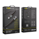 Кабель USB YOKI CYBER YK-CY23 Type-C to Type-C 60W 1.2m прочный с эластичной оплеткой Black - изображение 7