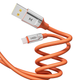 Кабель USB YOKI ULTRA YK-UL61 Type-C 3A 1.2m с защитой от изломов и высокой эластичностью черный - изображение 2