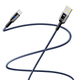 Кабель USB YOKI SMART YK-SM31 Type-C 3A 2m с LED индикатором быстрая зарядка из цинкового сплава Black - изображение 3