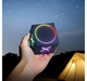 Портативная колонка Borofone BR101 Bluetooth 5.4 с RGB подсветкой и Hi-Fi звуком компактная синяя - изображение 3
