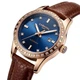 Жіночий механічний годинник Carnival Maldives Leather Brown з автопідзаводом і сапфіровим склом, 2 ремінці - зображення 3