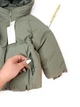 Зимова куртка (єврозима) ZARA 104 см хакі артикул Л1394 - изображение 3