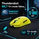 Мышка Thunderobot ML7 Tri-mode Yellow (6932066316051) - изображение 4