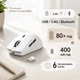 Мышка Thunderobot ML6Pro Tri-mode White (6932066315771) - изображение 8