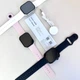 Розумний годинник Smart T11 Pro Max унісекс з пульсометром силіконовий Рожевий - зображення 4