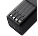 Павербанк XO PR287 PD20W+QC22.5W Four Cables + Lighting 80000mAh Black - изображение 3