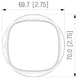 Dahua DH-HAC-HFW1200CLP-IL-A (2.8mm) – HDCVI-камера (2Мп, Dual Light, Mic, IP67) - изображение 5