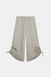 Штани кюлоти з регульованим низом Zara 5427/426 XS Сірі (05427426826XS) - зображення 6