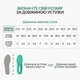 Спортивные стельки для обуви с амортизацией для бега и кроссовок 43р (28см), мятные, S-25 №61 - изображение 6