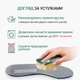 Спортивні устілки для взуття з амортизацією для бігу та кросівок 42р (27см), світло-сірі, S-25 №71 - зображення 10