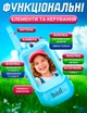 Детская рация видеорация рации для детей комплект 2 шт видеоняня с камерой для игры в прятки интерактивная игрушка с экраном аккумуляторная беспроводная до 300м голосовые эффекты зарядка дисплей 2.0 USB Type-C аккумулятор 750 mAh KLODY KD-300V Duo голубой - изображение 6