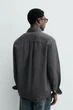 Сорочка Zara струмуюча варена сірий 6887/300/807 L - изображение 2
