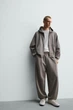 Штани джогери Zara Baloon Fit сірий 3443/425/811 L - изображение 6