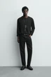 Джинси ZARA Slim Tapered Fit чорний 4060/402/800 30 - изображение 1