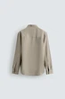 Сорочка Zara струмуюча бежевий 1038/101/806 S - зображення 6