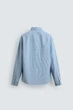 Сорочка Zara м'яка бавовняна блакитний 0975/477/406 L - изображение 7