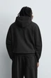 Худі базове Zara чорний 0761/370/800 M - зображення 4