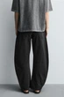 Джинси Zara Relaxed Barrel Fit чорний 0840/596/822 32 - зображення 3