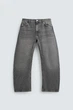 Джинси Zara Relaxed Barrel Fit сірий 0840/590/802 34 - зображення 8