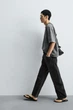 Джинси Zara Relaxed Barrel Fit чорний 0840/596/822 32 - зображення 6