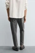 Джинси Zara Slim Cropped Fit сірий 4806/400/802 31 - зображення 3