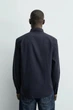 Сорочка Zara м'яка бавовняна темний синій 0975/477/401 L - зображення 2